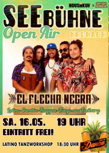 Seebühne Open Air 2026 Kronach mit Tanzworkshop